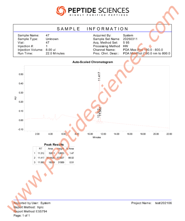 Acetyl Hexapeptide-3 (Argireline) 200mg (Topical)