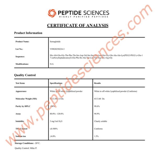 Semaglutide 3mg