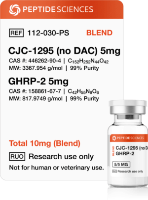 CJC-1295 (No DAC), GHRP-2 10mg (Blend)