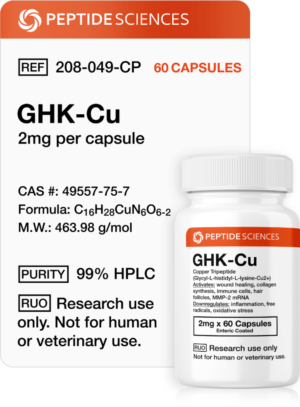 GHK-Cu (2mg x 60 Capsules)