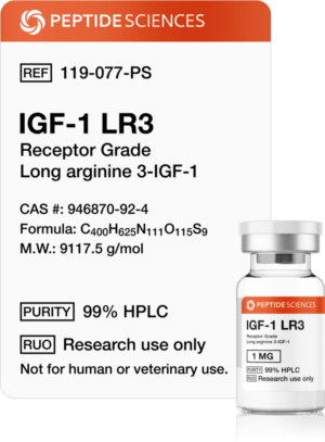IGF-1 LR3 (Receptor Grade) 1mg