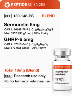 Sermorelin, GHRP-6 10mg (Blend)